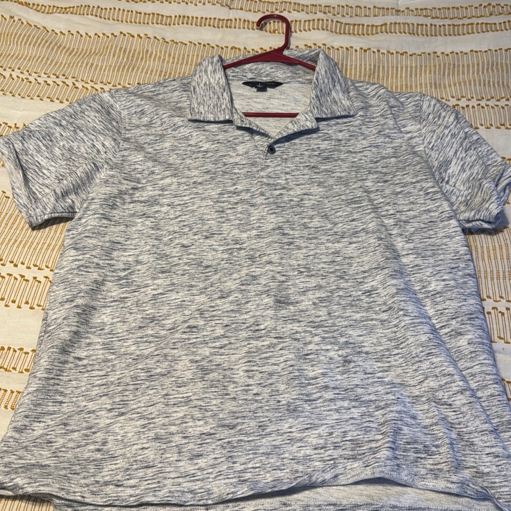 Liverpool Heather Gray Polo Shirt